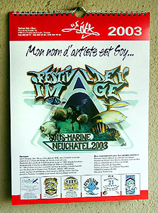 commade le calendrier  de SOY